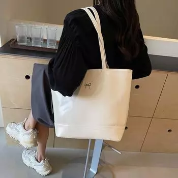 Сумка для отдыха и поездок на работу, вместительная, женская, 2024, новый универсальный многоцелевой рюкзак, модная сумка через плечо бежевый