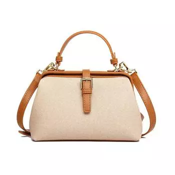 Сумка для отдыха и поездок на работу для женщин, новая сумка через плечо с нишевой текстурой, холщовая сумка-пельмень чёрный