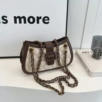 Сумка для отдыха на цепочке, новая модная женская сумка для отдыха и путешествий через плечо