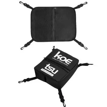 Сумка для палубы для серфинга с веслом стоячая сумка для палубы для паддлборда из искусственной кожи, водонепроницаемая с регулируемой и фиксированной пряжкой, аксессуары для серфинга на открытом воздухе Mesh bag