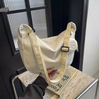 Сумка для пельменей женская большая вместимость 2024 новая осенняя высококачественная сумка через плечо для студентов колледжей класс сумка для поездок на работу чёрный