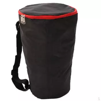Сумка для переноски африканского барабана с плечевым ремнем для барабанщиков 8inch