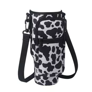 Сумка для переноски бутылок с водой Leeseph для стакана Stanley 40 унций с ручкой, чехол для бутылок с водой и регулируемым плечевым ремнем