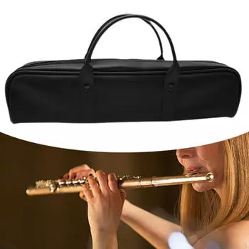 Сумка для переноски флейты, многофункциональный ручной чехол, водонепроницаемый, легкий, 16/17 отверстий for 16 hole flute