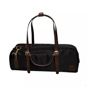 Сумка для переноски флейты с ручкой для выступлений на сцене кофейный