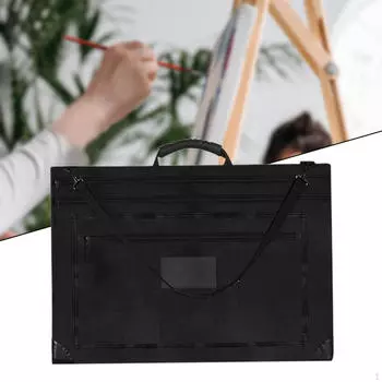 Сумка для переноски художественного портфолио, износостойкий чехол-органайзер для файлов