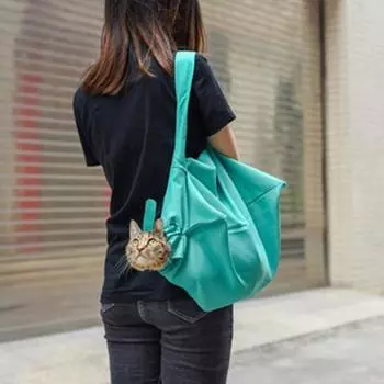 Сумка для переноски на плечевом ремне из ткани для домашних животных YT_RC514, корейский шампунь для домашних животных