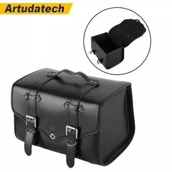 Сумка для переноски на заднее сиденье мотоцикла, универсальная, черная чёрный