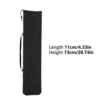 Сумка для переноски походного стула из ткани Оксфорд с завязками на шнурках и карманами, сменная сумка, переносная складная сумка для кресла-реклайнера, сумка для хранения штатива на открытом воздухе 1173cm