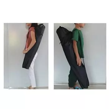 Сумка для переноски походного стула из ткани Оксфорд с завязками на шнурках и карманами, сменная сумка, переносная складная сумка для кресла-реклайнера, сумка для хранения штатива на открытом воздухе 2265cm