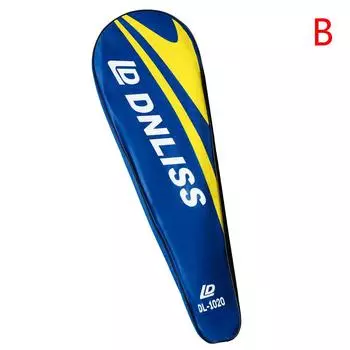 Сумка для переноски ракетки для бадминтона, чехол для переноски, полный чехол для переноски ракетки, защита для игроков, спорт на открытом воздухе B