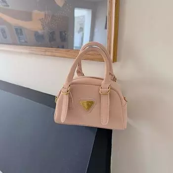 Сумка для переноски шаров для боулинга, женская, весенняя, шикарная, высокая, горизонтальная, сумка через плечо для поездок на работу розовый