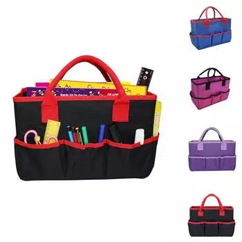 Сумка для переноски учителя в стиле преппи, большая вместительная сумка для мам, сумка для покупок