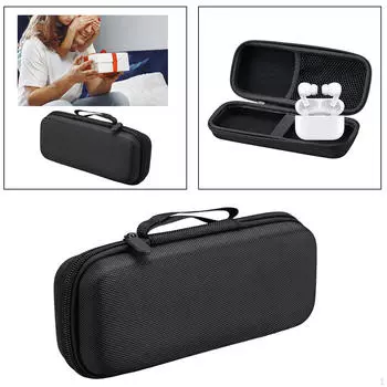 Сумка для переноски USB-кабеля, наушников 22x9x5 см, универсальный подарок на день отца с ремешком на руку