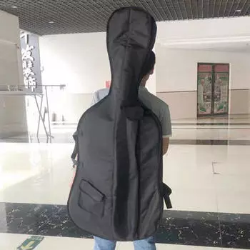 Сумка для переноски виолончели, рюкзак, аксессуар, противопыльный, водонепроницаемый, мягкий чехол для сцены