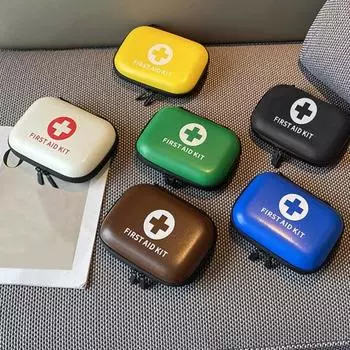 Сумка для первой помощи, пустая медицинская сумка-органайзер для путешествий, походов, кемпинга, пешего туризма, велоспорта, портативная пустая сумка для аптечки первой помощи, дорожная сумка для лекарств коричневый