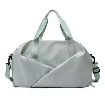 Сумка для плавания с разделением на влажную и сухую воду, сумка для фитнеса, сумка для хранения на короткие поездки, спортивная сумка для йоги, большая вместительная сумка для тренировок 45*25*26cm зелёный