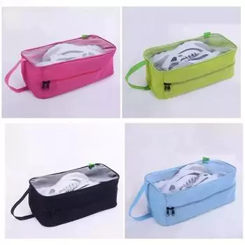 Сумка для плавания, сумка для хранения обуви, прозрачная сумка для обуви, пыленепроницаемая, защита от плесени, чехол для дорожной обуви, дорожный артефакт чёрный