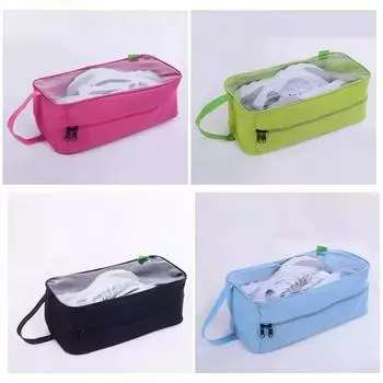 Сумка для плавания, сумка для хранения обуви, прозрачная сумка для обуви, пыленепроницаемая, защита от плесени, чехол для дорожной обуви, дорожный артефакт чёрный