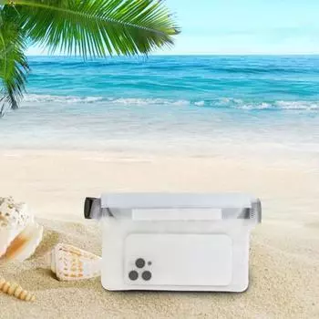 Сумка для плавания, водонепроницаемая, с регулируемым ремешком, большая вместимость, поясная сумка C