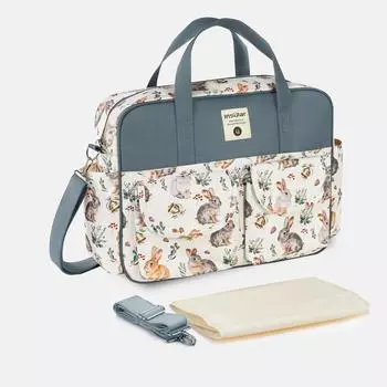 Сумка для подгузников для мам и малышей, вместительная, водонепроницаемая, широко открывающаяся, дорожная сумка-мессенджер через плечо, сумка для подгузников для мам и малышей One Size розовый