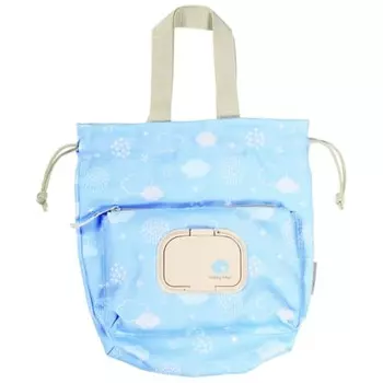 Сумка для подгузников Skater на шнурке с карманом для салфеток HappyDays KBOPC1-A