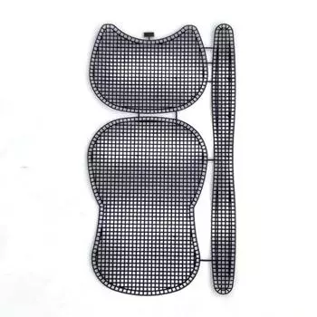 Сумка для подмышек, сетчатая подкладка, плетение, пластиковая сетка, лист, аксессуары, бархат