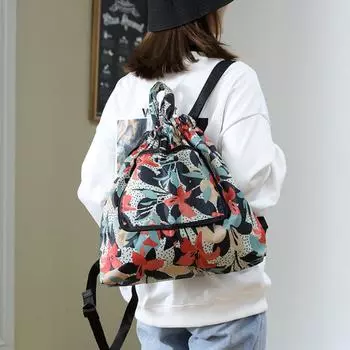 Сумка для покупок в виде животного, многофункциональный складной рюкзак, простая сумка на шнурке для кемпинга Style 2