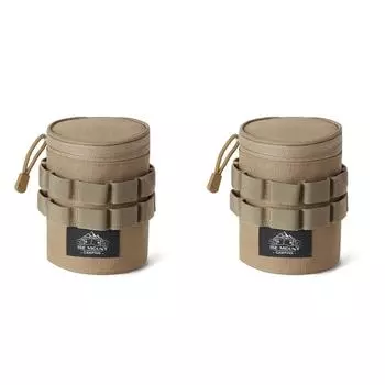 Сумка для принадлежностей для кемпинга, легкая, с ручкой, аксессуары для кемпинга (Хаки Маленький)