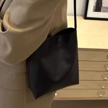 Сумка для работы и учебы для женщин, новая модная и высококачественная сумка через плечо, большая вместимость, сумка-ведро через плечо