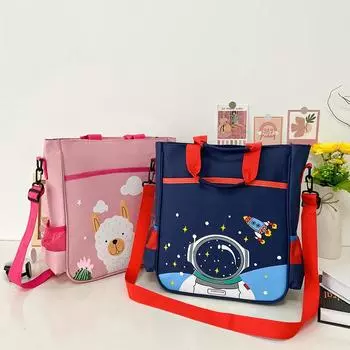 Сумка для репетиторства, сумка для учеников начальной школы, многоцелевая детская репетиторская сумка на одно плечо и на два плеча