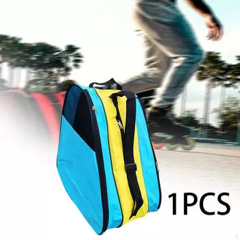 Сумка для роликовых коньков Сумка Модные аксессуары для катания на коньках Чехол для обуви Переноска Pink Blue