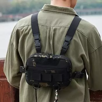 Сумка для рыбалки Yousheng из водонепроницаемой ткани Оксфорд, легкий жилет, большая вместимость, рюкзак для хранения снастей для кемпинга, пешего туризма, охоты и рыбалки