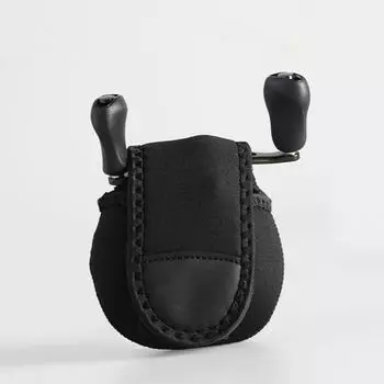 Сумка для рыболовной катушки Water Drop: Утолщенный защитный чехол для барабанной катушки, шпули - сумка для хранения рыболовных снастей Water drop wheel package