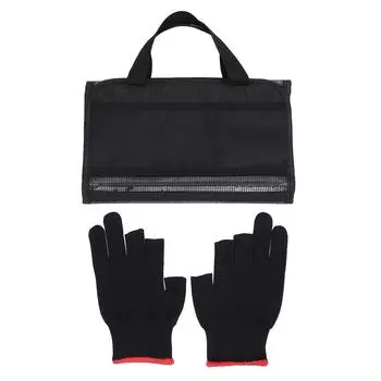 Сумка для рыболовных приманок, большая вместимость, портативная, из ткани Оксфорд, ПВХ, прозрачная, складная, рыболовная снасть, приманка