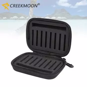 Сумка для рыболовных приманок Eva Wallet Case Wrap Spinner Container Luya Fly Fish Hook Pouch Storager Outdoor Fish Enthusiast чёрный