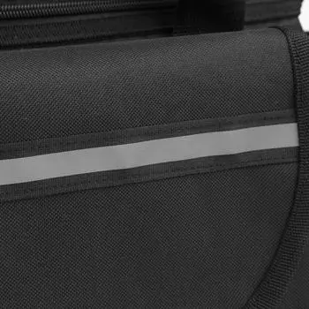 Сумка для рыболовных снастей большой емкости, водонепроницаемая сумка для хранения рыболовных снастей, чехол для путешествий на открытом воздухе, охоты чёрный