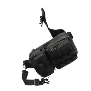 Сумка для рыболовных снастей Chest Pack Carry Case Storage Lure Gears для чёрный