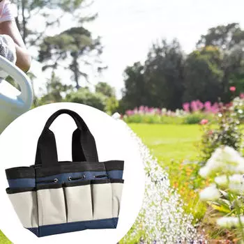 Сумка для садовых инструментов, большая вместимость, прочная водонепроницаемая переносная сумка для Green S