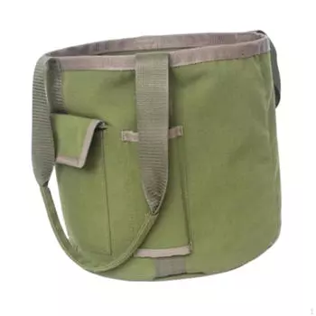 Сумка для садовых инструментов, садовая сумка-тоут, дорожная сумка с карманами и ручками, холст