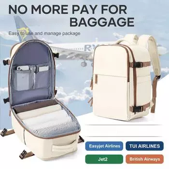 Сумка для самолета, рюкзак для ручной клади Ryanair 40x20x25 45x36x20, деловой дорожный рюкзак, водонепроницаемый рюкзак для ноутбука Small