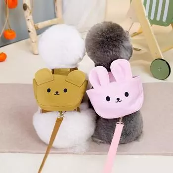 Сумка для самостоятельной переноски домашних животных, аксессуары для одежды для домашних животных, товары для улицы, сумка на нагрудном ремне для собак S розовый