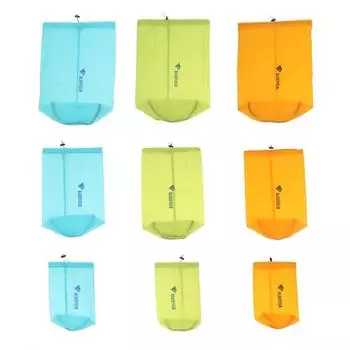 Сумка для шнура, сухая сумка для отдыха на природе, сверхлегкая дорожная сумка для рыбалки, рафтинга Green-M