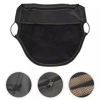 Сумка для сиденья мотоцикла скутера, сумка для хранения под сиденьем скутера, сумка-органайзер из кожи для TMAX XMAX PCX NVX 155 VESPA NVX155 PCX150 чёрный