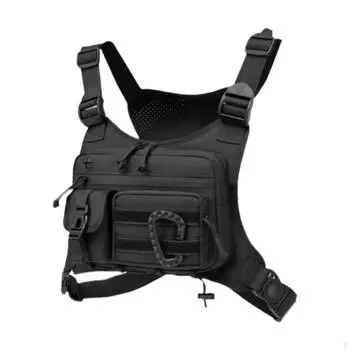 Сумка для снаряжения Chest Rig, многофункциональный рюкзак, передняя часть, для пикника на природе, рыбалки