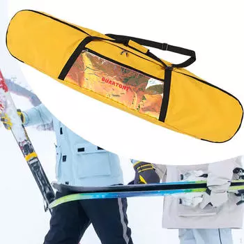 Сумка для сноуборда Skate Fit Board Carry Case Travel Transport для сноубординга Катание на коньках жёлтый