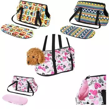 Сумка для собак, слинг для домашних животных, теплые сумки для щенков, портативный дорожный рюкзак для маленьких собак и кошек, уличный рюкзак для чихуахуа, мопса, товары для плюшевых питомцев S 40 x 18 x 20 cm