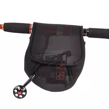 Сумка для спиннинга, защитный чехол для рыболовной катушки, суперлегкий, прочный, мягкий чехол, сумка для хранения рыболовной катушки-плота S