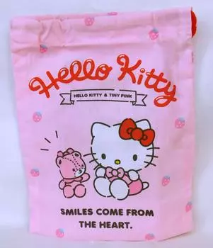 Сумка для стаканчиков Sanrio Hello Kitty (клубника)