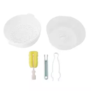 Сумка для стерилизации детских бутылочек, универсальная, термостойкая, компактная, портативная, микроволновая печь, паровая соска-чашка S